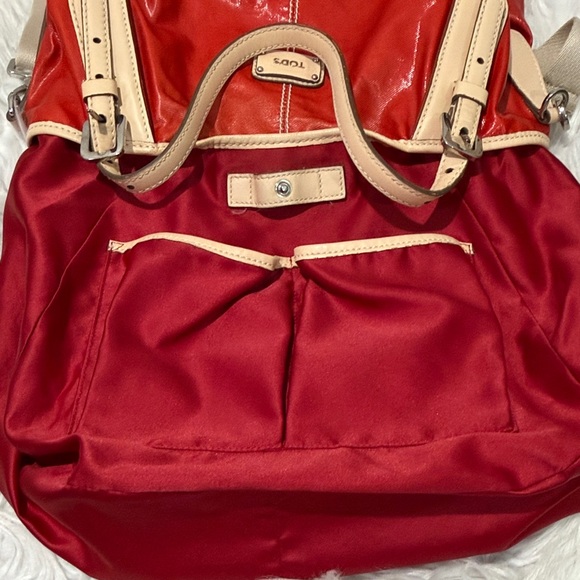 TOD’S G-Line Sacca Piccola tote bag in red - Picture 10 of 16